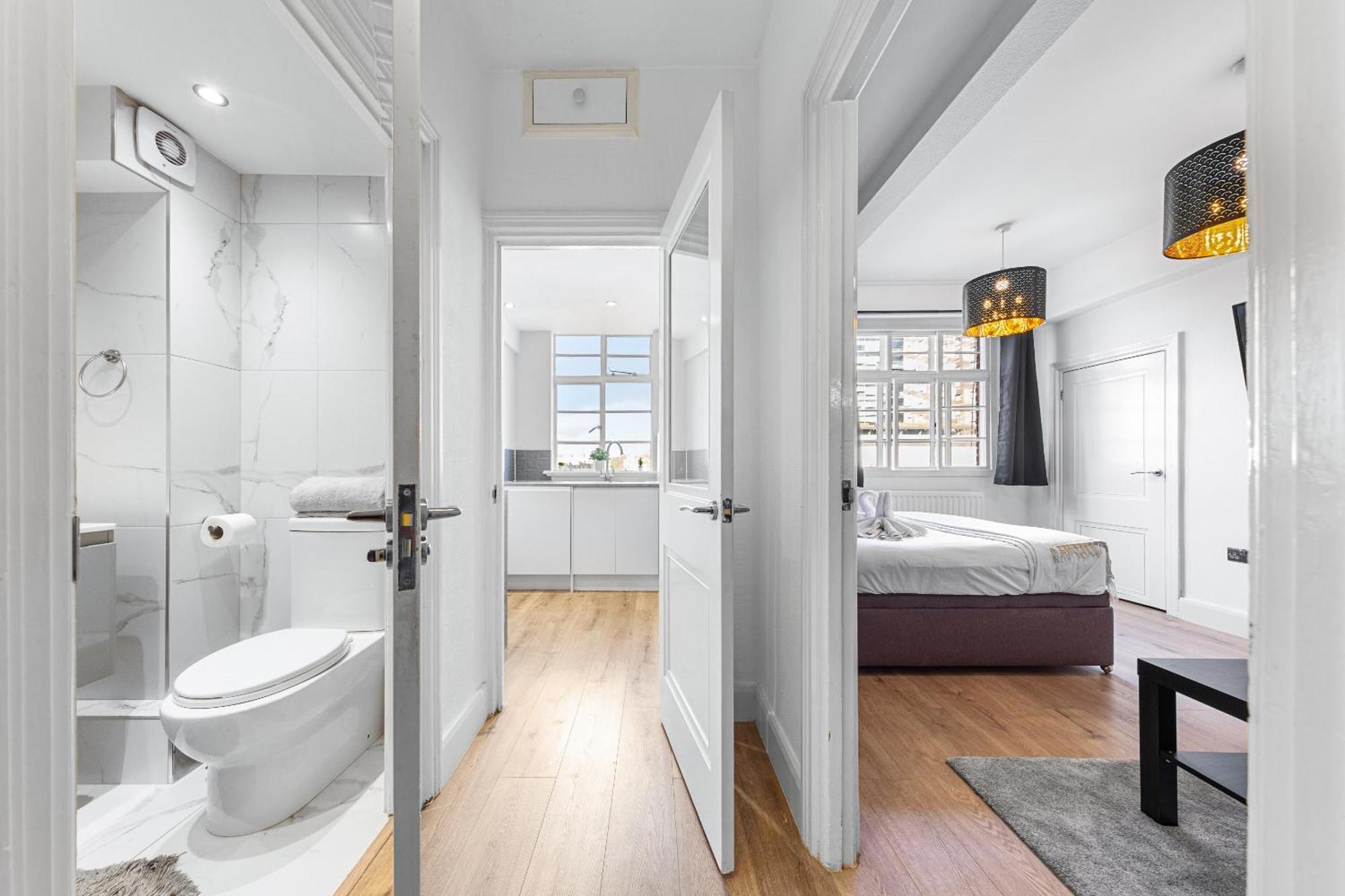 Central London Luxury, Relaxing Apartment! 2 Mins From Paddington Station! Ngoại thất bức ảnh
