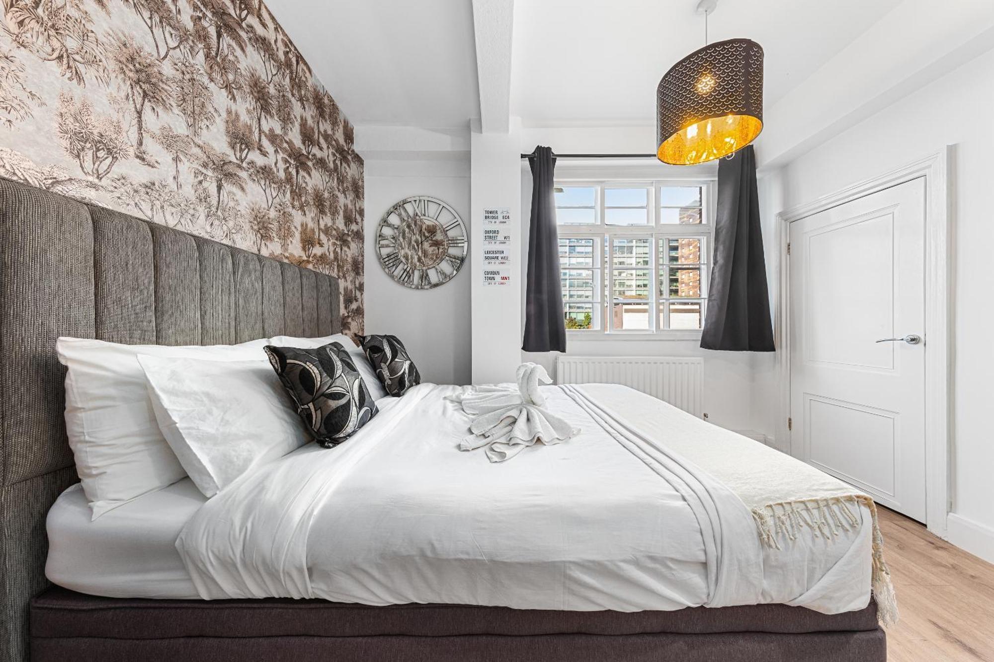 Central London Luxury, Relaxing Apartment! 2 Mins From Paddington Station! Ngoại thất bức ảnh