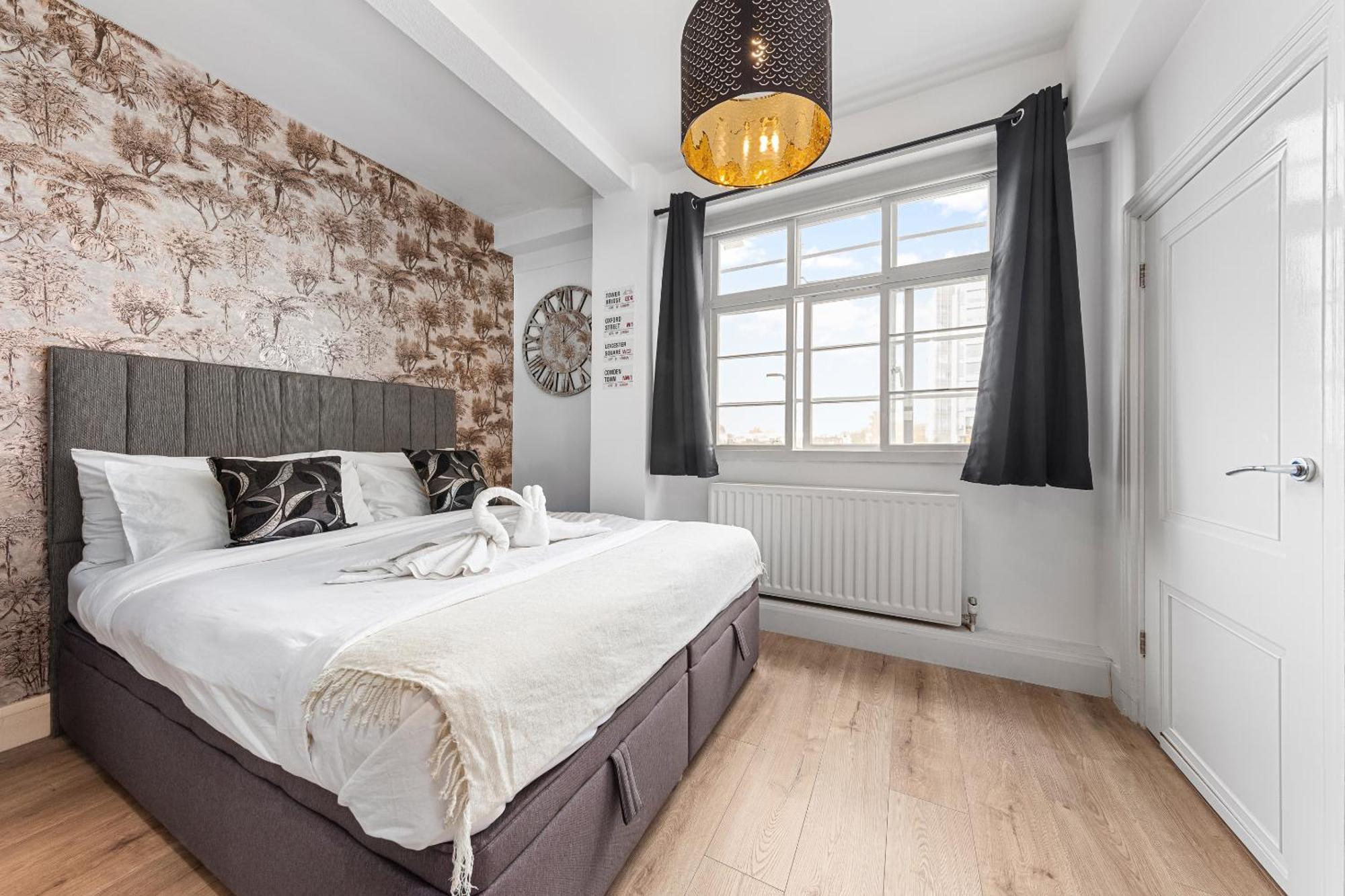 Central London Luxury, Relaxing Apartment! 2 Mins From Paddington Station! Ngoại thất bức ảnh