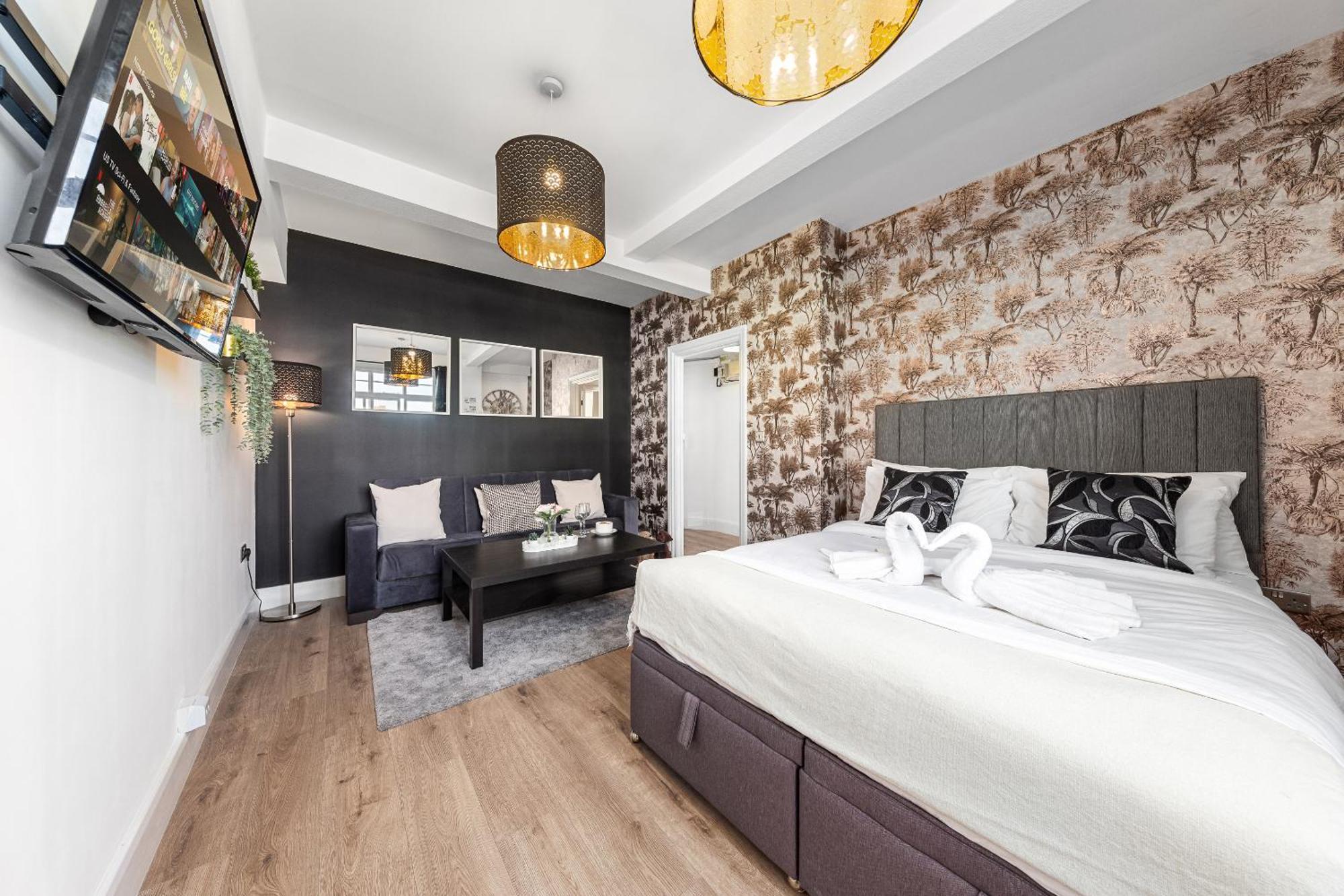 Central London Luxury, Relaxing Apartment! 2 Mins From Paddington Station! Ngoại thất bức ảnh